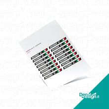 Carica l'immagine nel visualizzatore di Gallery, Kit nome 10 _ NOME C. _ Decal Design
