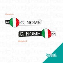 Carica l'immagine nel visualizzatore di Gallery, Kit nome 12 _ Gruppo Sanguigno _ Decal Design