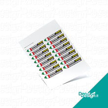 Carica l'immagine nel visualizzatore di Gallery, Kit nome 3 _ NUMERO _ Decal Design