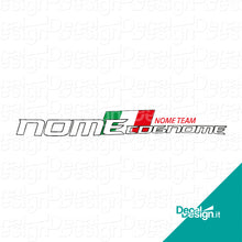 Carica l'immagine nel visualizzatore di Gallery, Kit nome 8 _ TEAM _ Decal Design