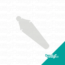 Carica l'immagine nel visualizzatore di Gallery, Codino parafango personalizzato.