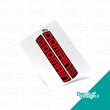 Carica l'immagine nel visualizzatore di Gallery, Kit custom di adesivi per forcella ROCK SHOX DOMAIN 2022 Custom Decal.