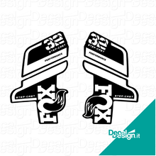 Carica l'immagine nel visualizzatore di Gallery, Kit custom di adesivi per forcella Fox 32 Performance Step Cast Thirty Two 2021.