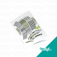 Carica l'immagine nel visualizzatore di Gallery, Kit custom di adesivi per cerchio Fulcrum Speed 40T 2021.