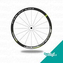 Carica l'immagine nel visualizzatore di Gallery, Kit custom di adesivi per cerchio Fulcrum Speed 40T 2021.