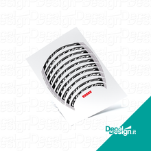 Carica l'immagine nel visualizzatore di Gallery, Kit custom di adesivi per cerchi FULCRUM WIND 2021.