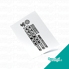 Carica l'immagine nel visualizzatore di Gallery, Kit di adesivi per telaio Lee Cougan CrossfireAir 2021.