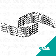 Carica l'immagine nel visualizzatore di Gallery, Kit custom di adesivi per personalizzare il tuo Roval Control SL 2021 .