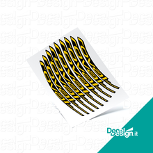 Carica l'immagine nel visualizzatore di Gallery, Kit custom di adesivi per cerchi Roval Traverse 2021.