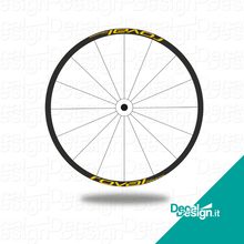 Carica l'immagine nel visualizzatore di Gallery, Kit custom di adesivi per cerchi Roval Traverse 2021.