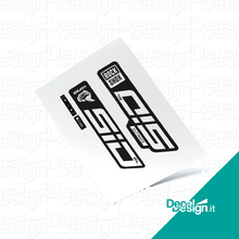 Carica l'immagine nel visualizzatore di Gallery, Kit custom di adesivi per forcella Sid Brain SL 2021.