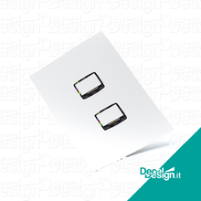 Carica l'immagine nel visualizzatore di Gallery, Kit di adesivi per personalizzare il tuo Ciclocomputer PC8 .