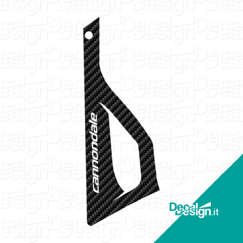 Kit custom di adesivi protettivi per forcella Cannondale FSI.